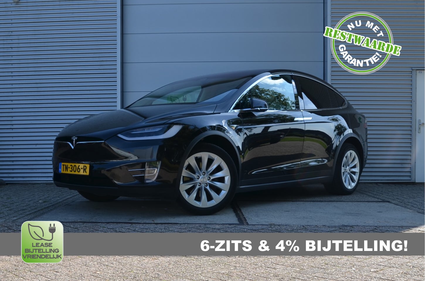 Tesla Model X - 75D (4x4) 6p. Incl. BTW - AutoWereld.nl