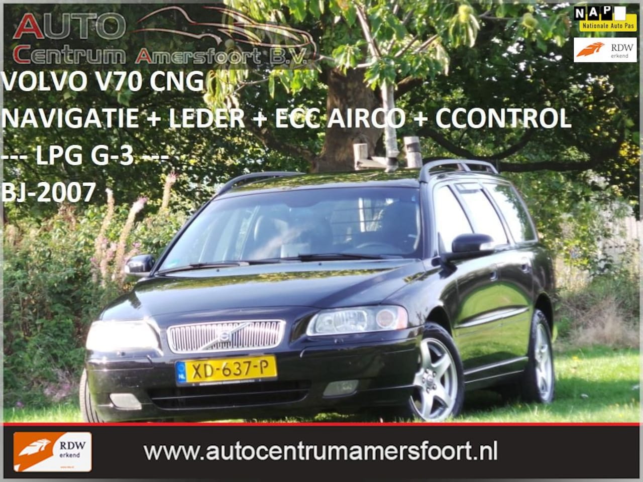 Volvo V70 - 2.4 CNG 2.4 CNG ( LPG G-3 + INRUIL MOGELIJK ) - AutoWereld.nl