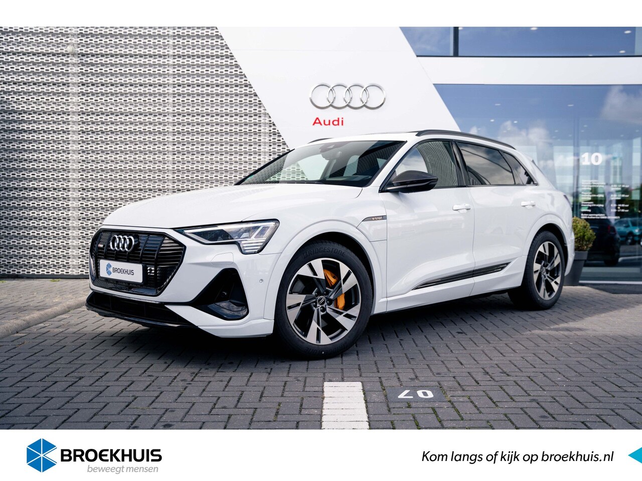 Audi e-tron - S Edition e-tron 55 408pk quattro | 12% Bijtelling | Garantie t/m 12-2026 | S-Sportstoelen - AutoWereld.nl