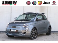 Fiat 500 - e Cabrio La Prima 42 kWh | LED | Leder | Adas2 | Cam