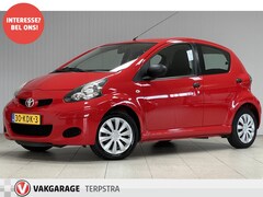 Toyota Aygo - 1.0-12V Access/ COMPLETE HISTORIE/ 5-Drs/ Stuurbekr./ Bumpers in kleur/ Airbags/ Radio-CD