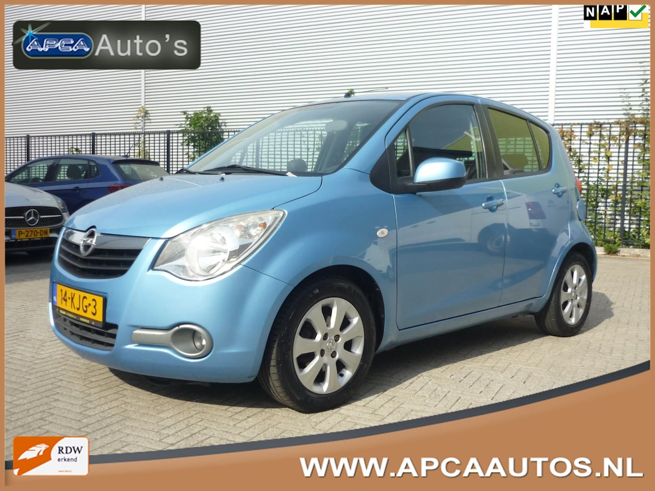 Opel Agila - 1.2 Edition NLauto Airco Voldg Dealer OH 2e Eig - AutoWereld.nl