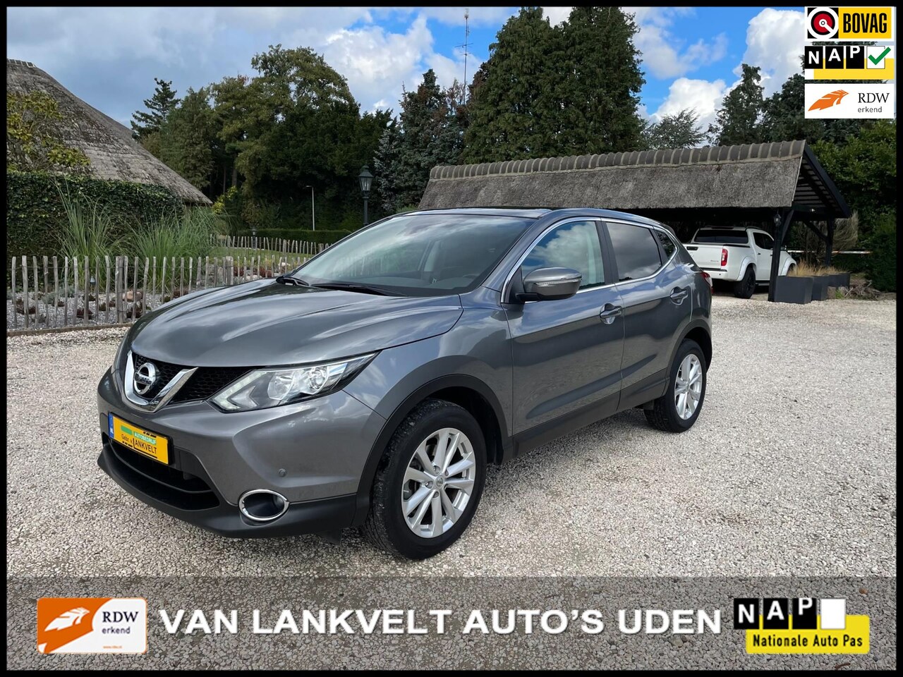 Nissan Qashqai - 1.2 Connect Edition Panorama, Camera, Navi - AutoWereld.nl