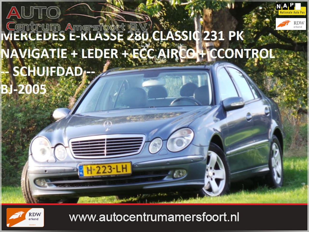 Mercedes-Benz E-klasse - 280 Classic 280 Classic ( INRUIL MOGELIJK ) - AutoWereld.nl