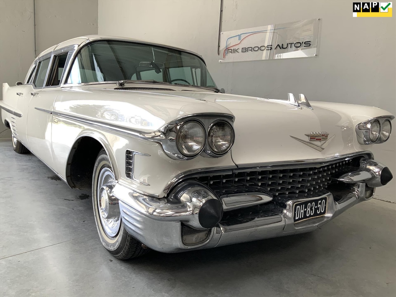 Cadillac Fleetwood - LIMOSINE SEDAN DE VILLE EISENHOWER - AutoWereld.nl