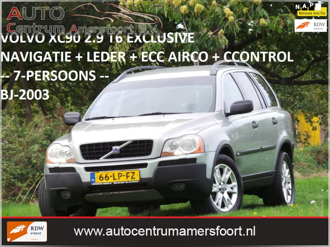 Volvo XC90 - 2.9 T6 Exclusive 2.9 T6 Exclusive ( INRUIL MOGELIJK ) - AutoWereld.nl