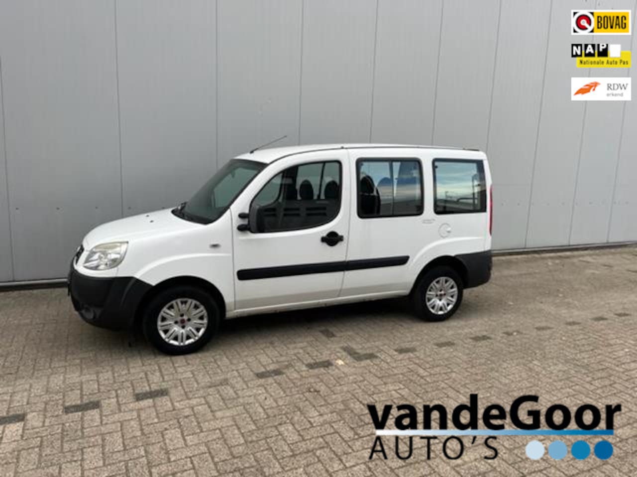 Fiat Doblò - 1.6 Natural Power Active 1.6 Natural Power Active,'09, 181000 KM, AARDGAS, IN NETTE STAAT ! - AutoWereld.nl