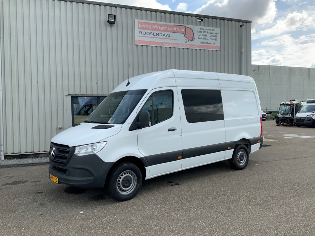 Mercedes-Benz Sprinter - 314 2.2 CDI L2H2 Dub Cab Airco 5 Zits Camera Trekhaak & Opstap 2000 kg - AutoWereld.nl