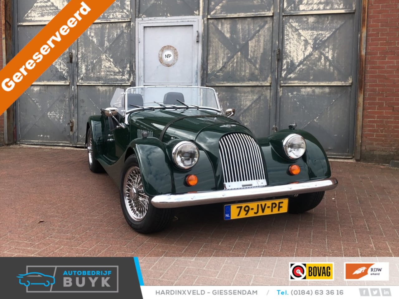 Morgan Plus - 3.9 8 V8 2-seater Cabrio Softtop Sport - AutoWereld.nl