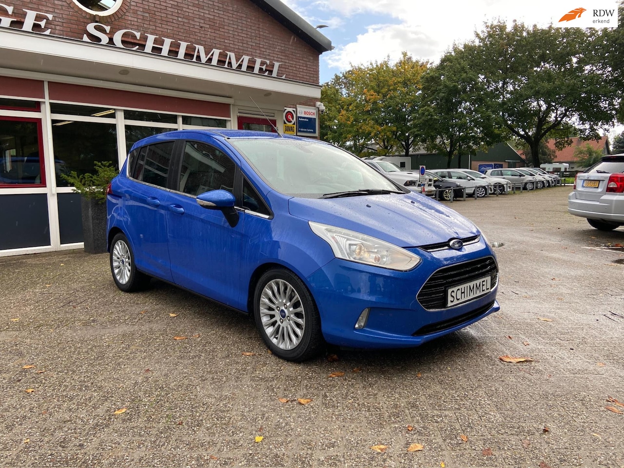 Ford B-Max - 1.0 EcoBoost Titanium 1.0 EcoBoost Titanium, Cruise, Clima, Bluetooth - AutoWereld.nl