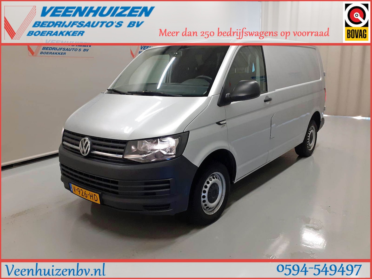 Volkswagen Transporter - 2.0TDI Airco Euro 6! - AutoWereld.nl