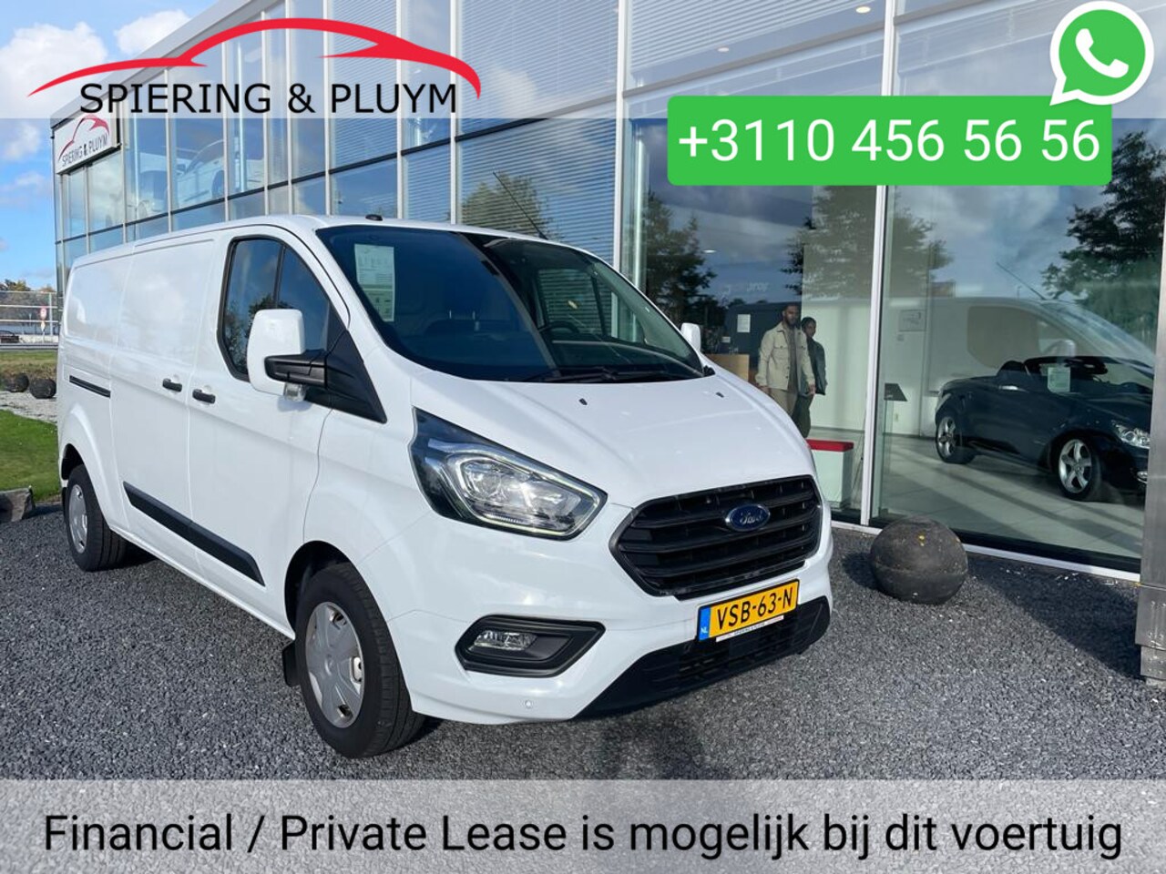 Ford Transit Custom - 300 2.0 TDCI L2H1 Navi | Carplay| Pdc | Airco Cam - AutoWereld.nl