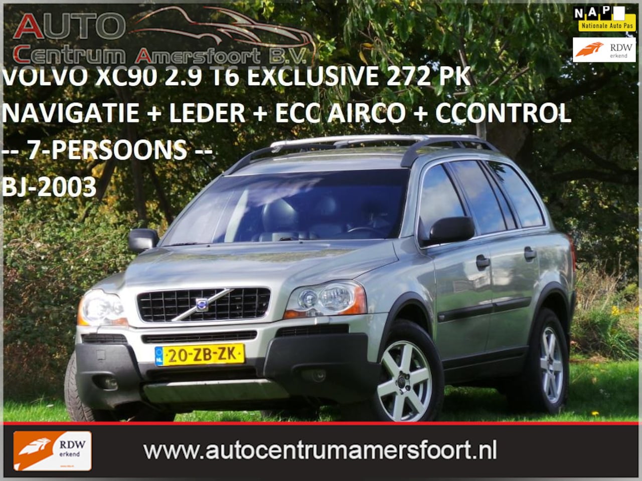 Volvo XC90 - 2.9 T6 Exclusive 2.9 T6 Exclusive ( INRUIL MOGELIJK ) - AutoWereld.nl