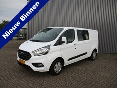 Ford Transit Custom - 2.0 TDCI 130 PK L2 Trend Dubbele Cabine 6 Persoons