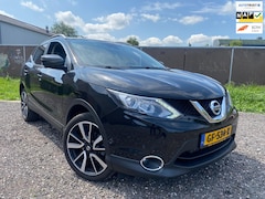 Nissan Qashqai - 1.2 Tekna Automaat Leder 360Camera Pano Navi NL Auto RIJKLAAR