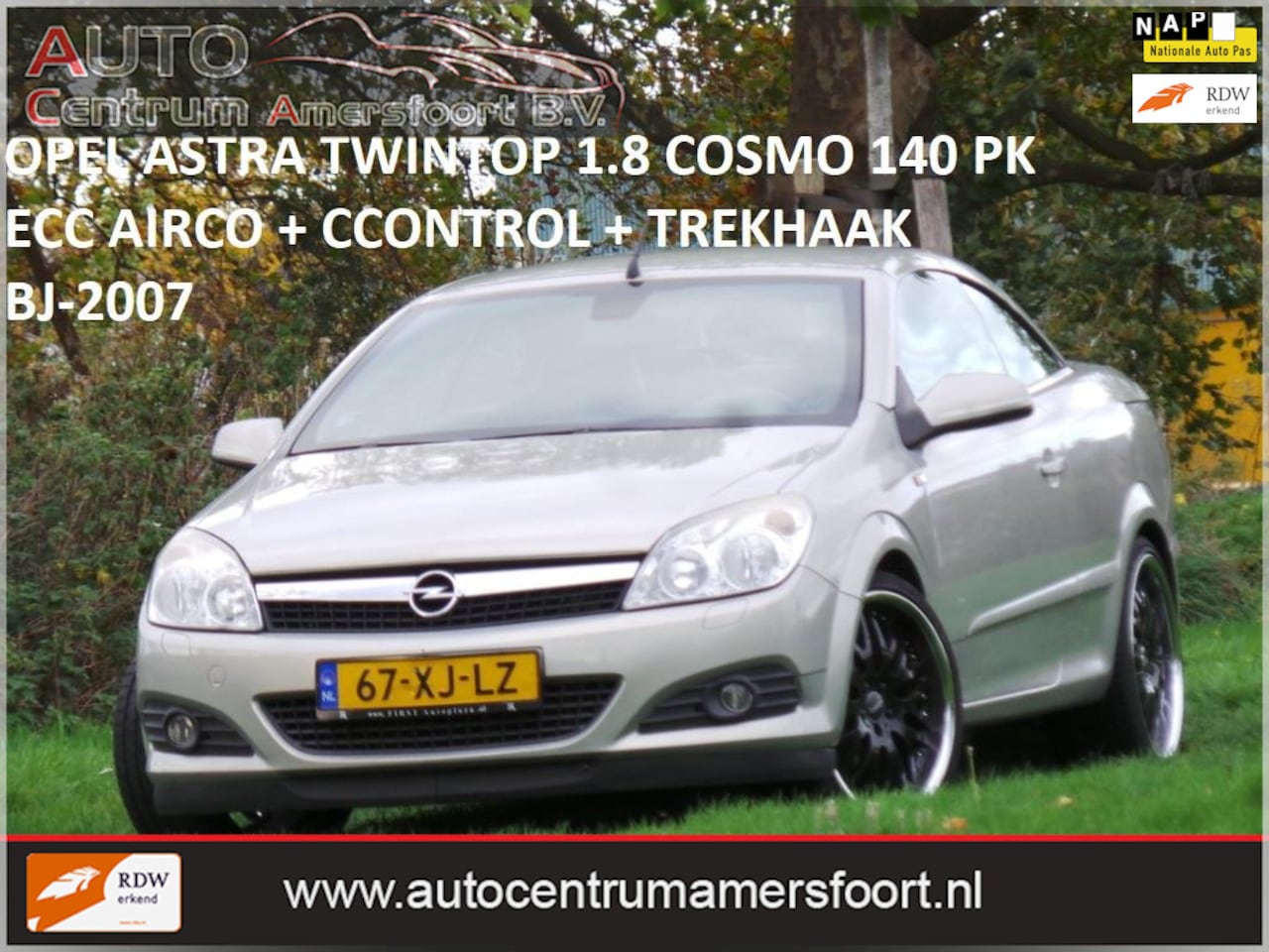 Opel Astra TwinTop - 1.8 Cosmo 1.8 Cosmo ( INRUIL MOGELIJK ) - AutoWereld.nl