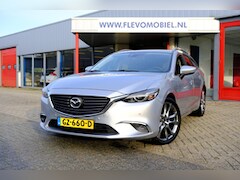 Mazda 6 Sportbreak - 2.2D 150pk Skylease GT Leder|LED|Navi|Clima|LMV|PDC