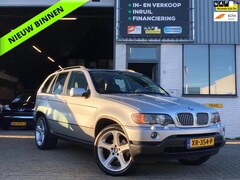 BMW X5 - 4.4i Youngtimer, Leer, Automaat, Cruise control