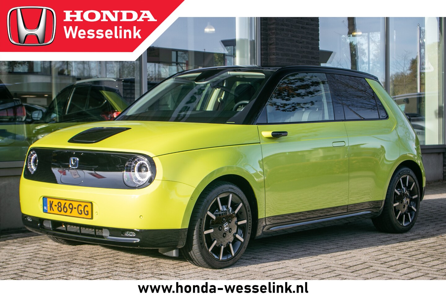 Honda e - Advance 17" - All in rijklrprs | leder | Honda Sensing | panodak! - AutoWereld.nl