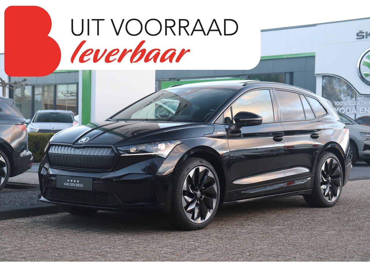 Skoda Enyaq - 80 Sportline | Panoramadak | Elektrische achterklep | 21" Betria velgen | Adaptieve cruise - AutoWereld.nl