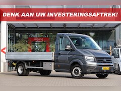 Volkswagen Crafter - 50 2.0 TDI 177PK | Aut. | Luchtvering | 3.5t trekgewicht | Open laadbak | Cruise | Airco