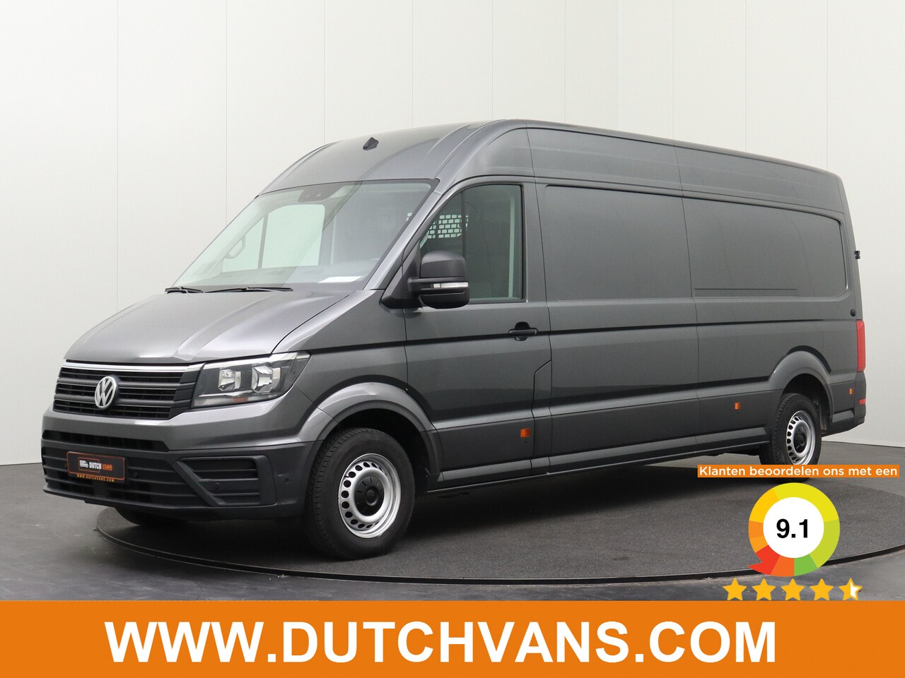 Volkswagen Crafter - 2.0TDI 177PK DSG Automaat L4H3 | Airco | Camera | Multimedia | 3-Persoons | Betimmering - AutoWereld.nl