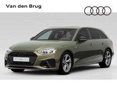 Audi A4 Avant - 35 TFSI S-Edition S-Tronic, uw voordeel is € 4.505, - District Green - Panorama dak Wordt