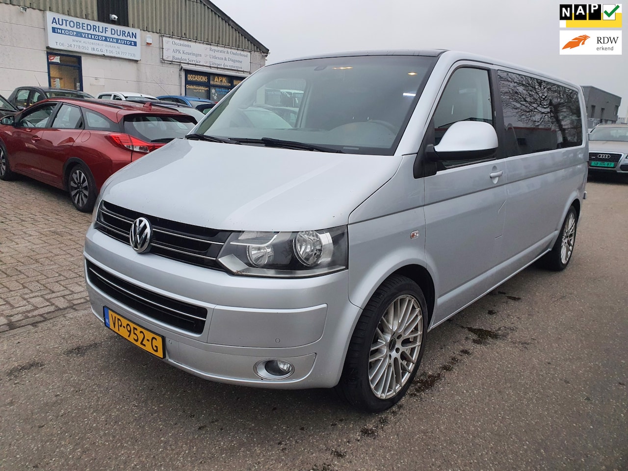 Volkswagen Transporter - 2.0 TDI L2H1 DC 103 kw Dsg Autom. NAV.+ Clima Bj.:2015 NAP! - AutoWereld.nl