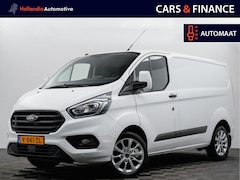 Ford Transit Custom - 2.0 TDCI 131pk Automaat Limited (3 persoons, navi, led, xenon, adaptive cruise, 360)