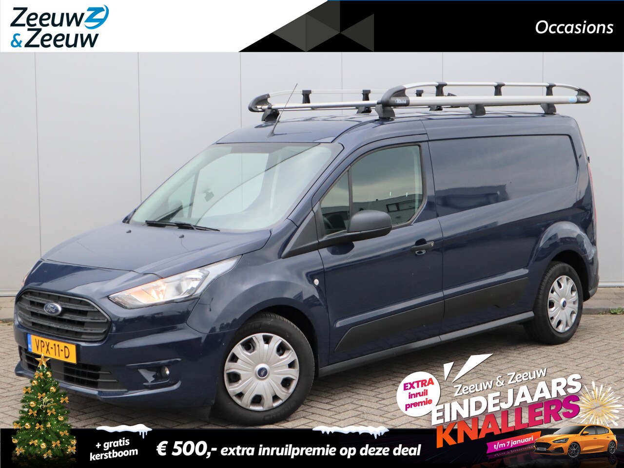 Ford Transit Connect - 1.5 EcoBlue L2 Trend € 500 inruilpremie + kerstboom!  Automaat | Imperiaal | Cruise Contro - AutoWereld.nl