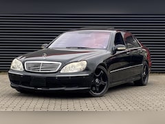 Mercedes-Benz S-klasse - 55 AMG L | Schuifdak | Navigatie | Stoel verwarming en koeling | Memory stoelen |Softclose