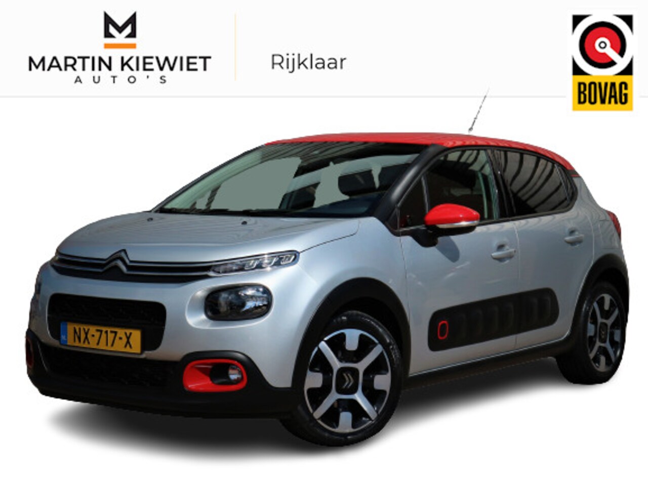 Citroën C3 - 1.6 BlueHDi Shine|17 inch|Camera|Clima|Navigatie| - AutoWereld.nl
