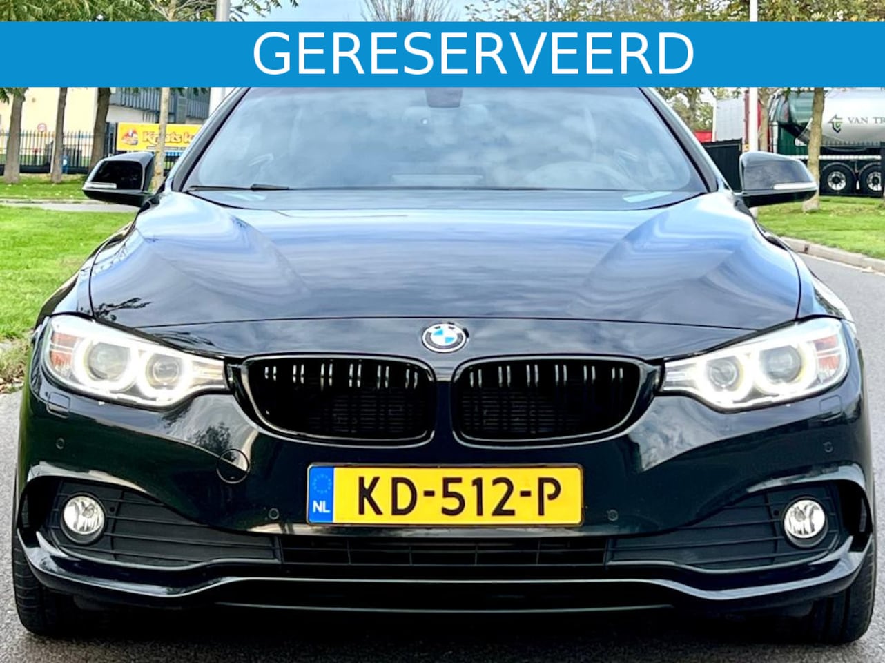 BMW 4-serie Cabrio - 420D SPORT LINE LEER/NAVI/XENON - AutoWereld.nl