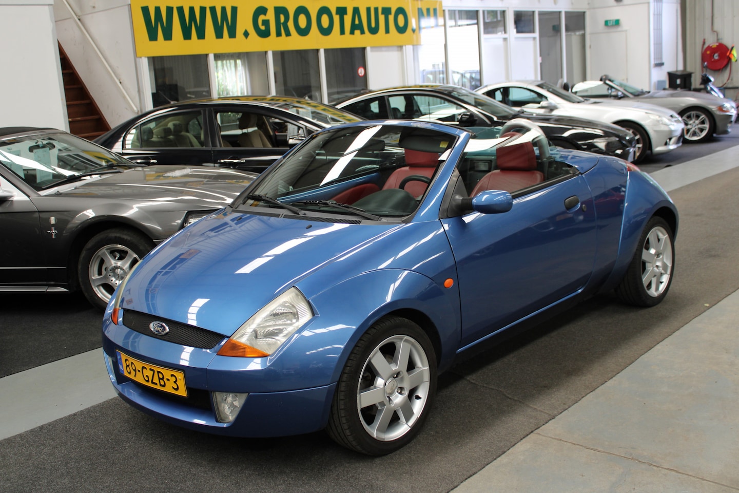 Ford Streetka - 1.6 Airco, Stuurbekrachtiging - AutoWereld.nl