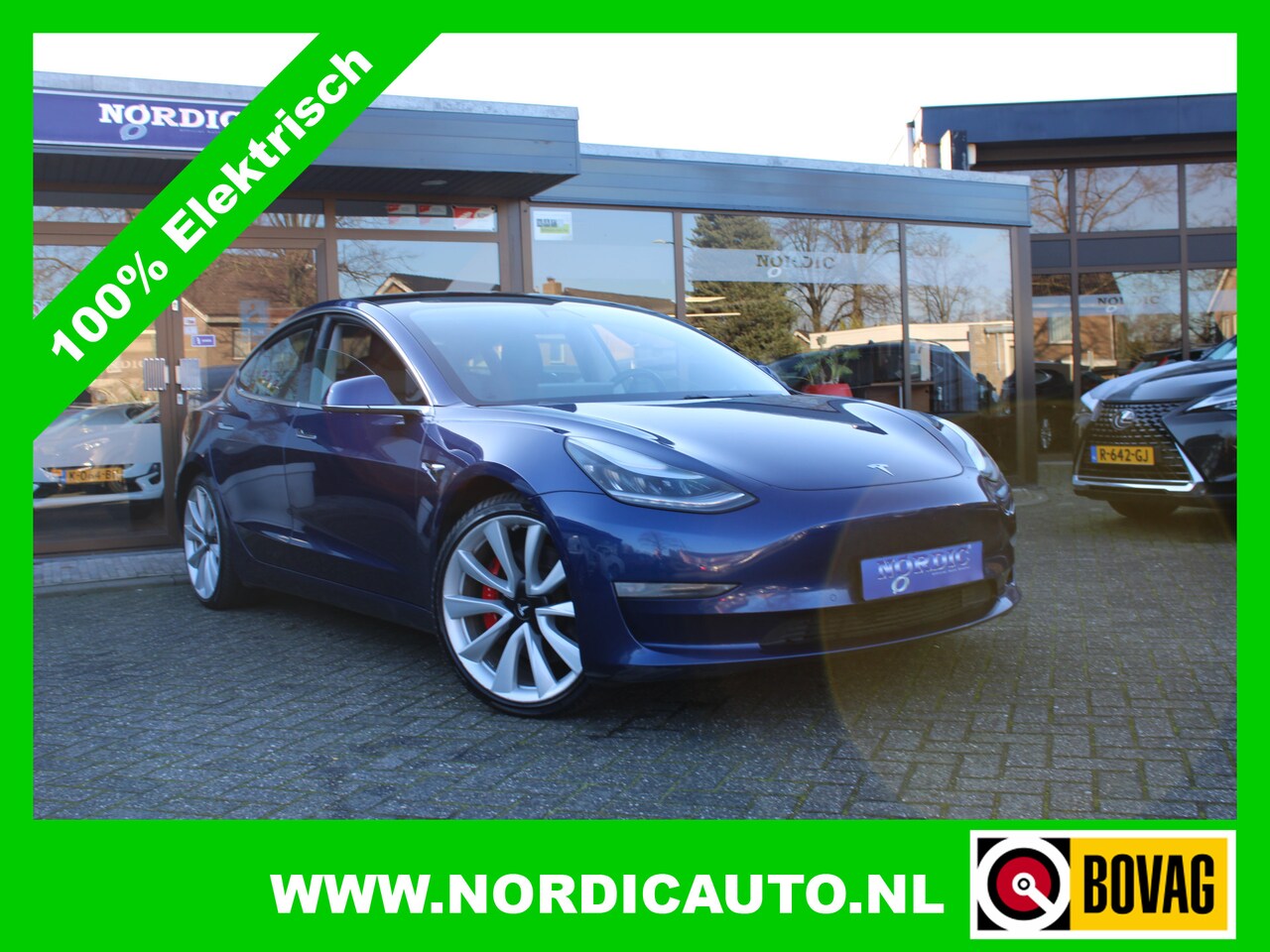 Tesla Model 3 LONG RANGE PERFORMANCE DUAL MOTOR 29999 00 EX BTW