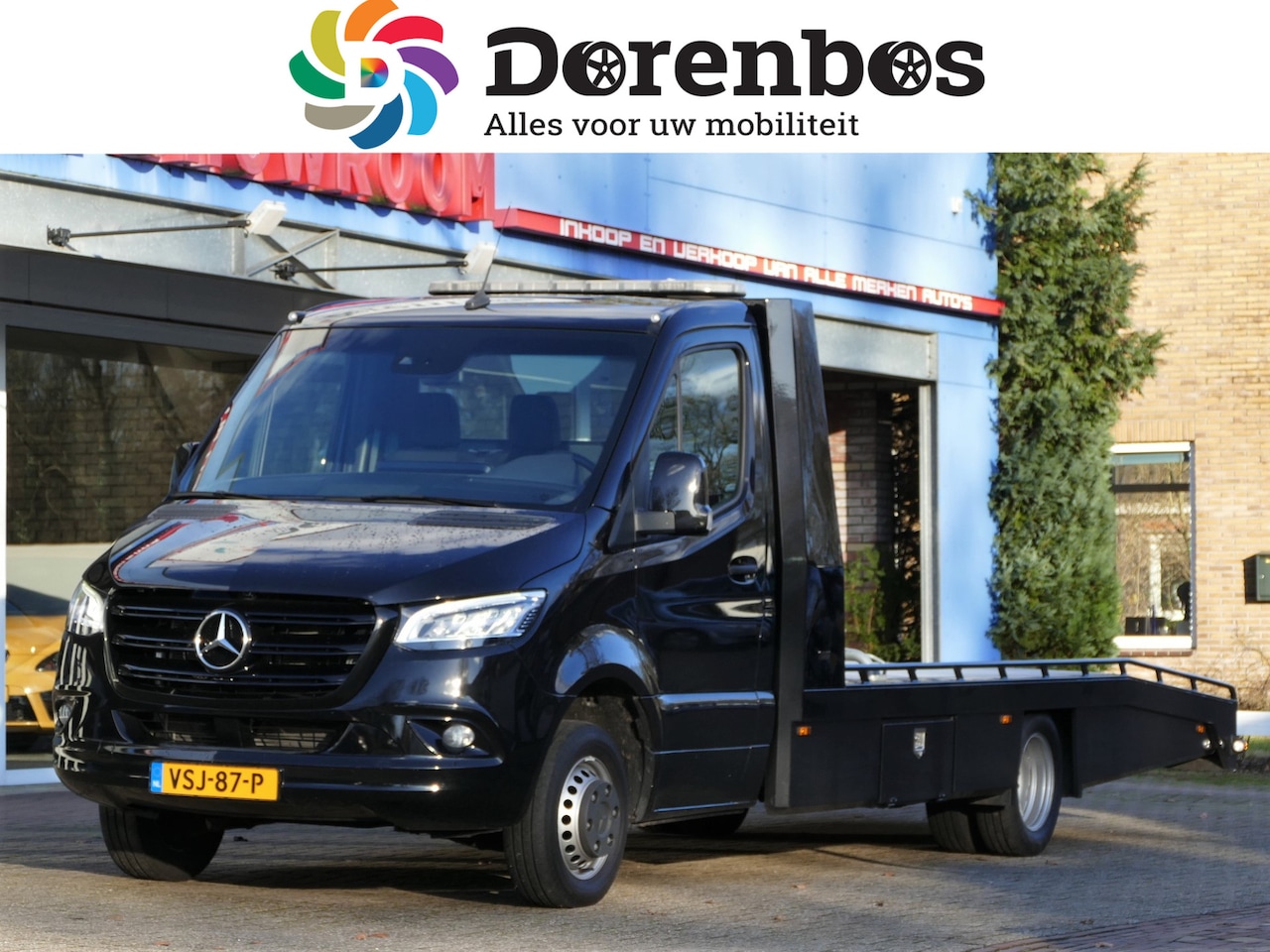 Mercedes-Benz Sprinter - 319 3.0 CDI L3H2 EURO VI-D AUTOMAAT oprijauto / autotransporter - AutoWereld.nl