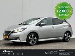 Nissan LEAF - Tekna 40 kWh Automaat / €2000, - SUBSIDIE MOGELIJK / Fabrieksgarantie tot 07-03-2025 / NL