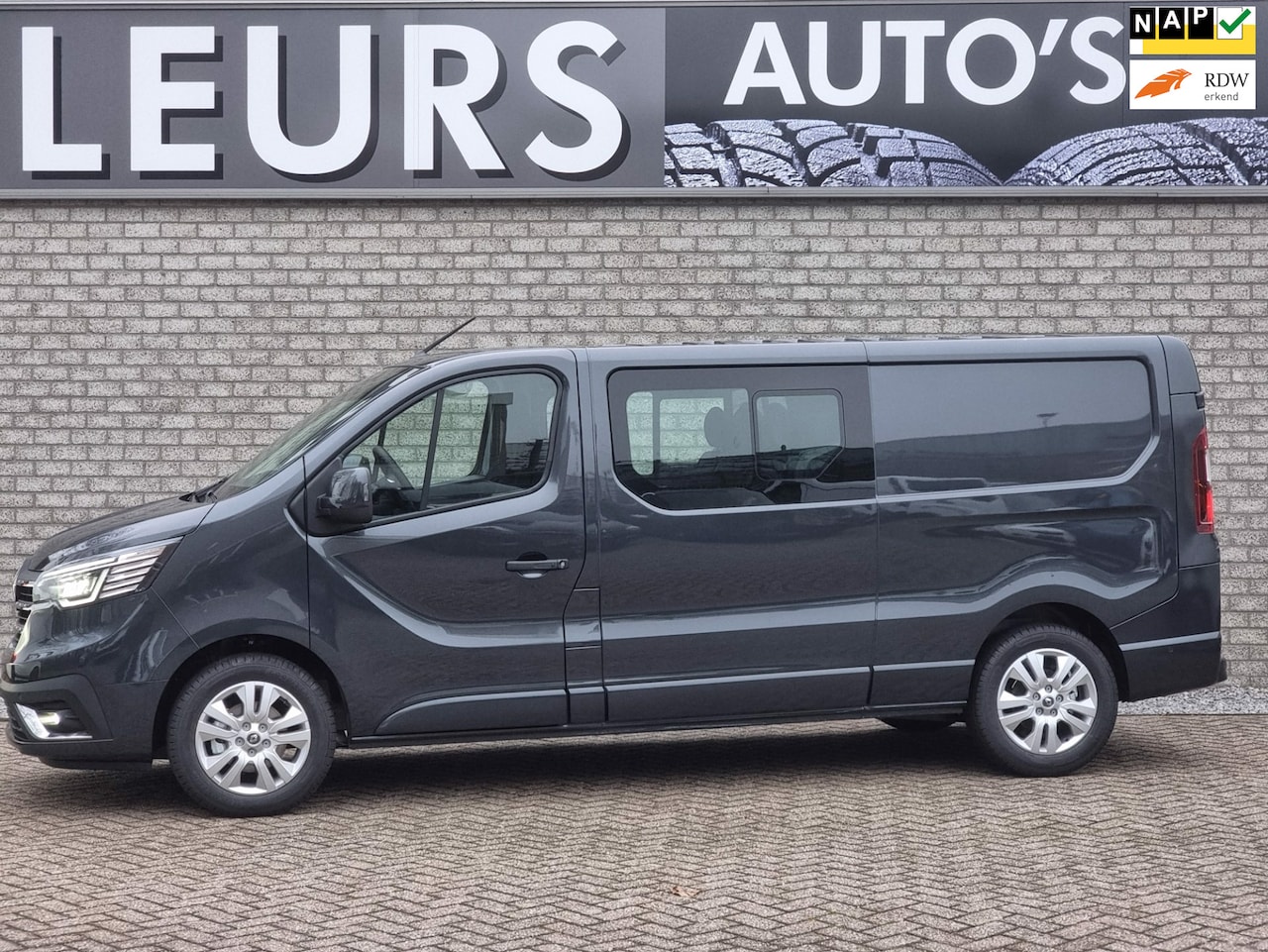 Renault Trafic - 2.0 dCi 170 T29 L2H1NIEUW DC Luxe/Automaat - AutoWereld.nl