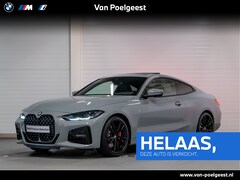 BMW 4-serie Coupé - 420i High Executive M-Sport | Schuifdak | Harman Kardon | Parkeercamera | 19 inch