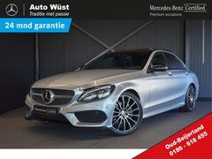 Mercedes-Benz C-klasse - 180 AMG Sport Edition | Night-Pakket | Panaroma-schuifdak | Stoelverwarming |