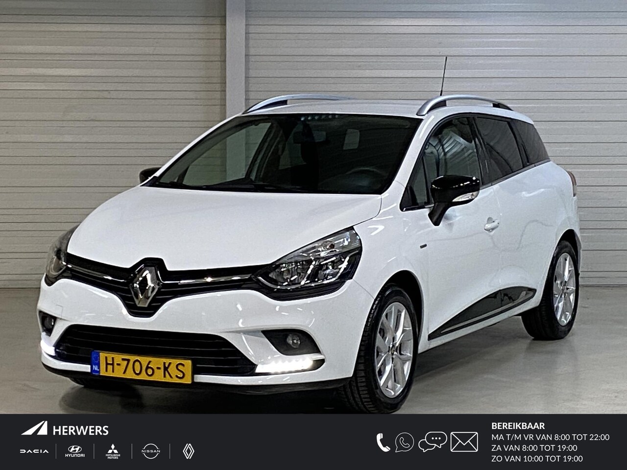 Renault Clio Estate - TCe 90 Limited / Airco / Apple Car play & Android auto / DAB / Dakrails / LED / Getint gla - AutoWereld.nl