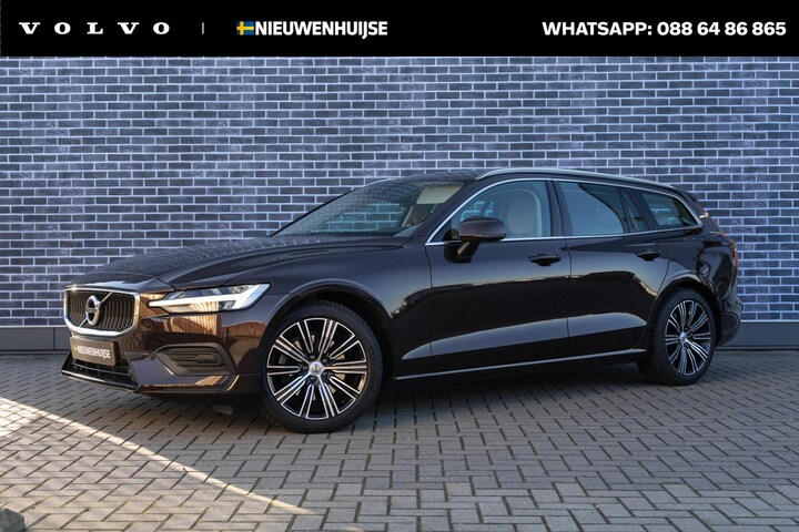 Volvo V60 2.0 T4 Momentum Pro |Camera | Stoelverwarming | Trekhaak |  Lederen Bekleding | LM Velgen 2019 Benzine - Occasion te koop op  AutoWereld.nl