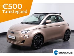 Fiat 500 C - La Prima 42 kWh | Climatronic | Navigatie | Parkeersensoren | Auto binnen kort op de vesti