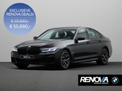 BMW 5-serie - Sedan 520i High Executive AUT | M Sportpakket | Laserlight | HIFI | Sfeerverlichting | Stu