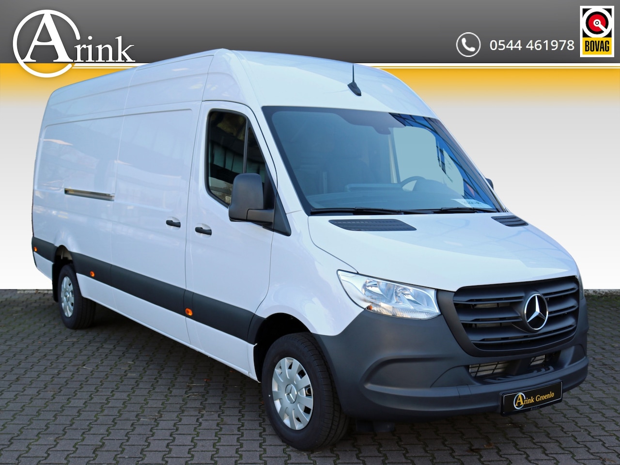 Mercedes-Benz Sprinter - 317 CDI L3H2 9G-TRONIC MBUX 10 CAMERA CRUISECONTROL GEVEERDE STOEL BETIMMERING - AutoWereld.nl