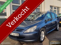 Peugeot 307 SW - 1.6 NAVVI Airco Cruise trekhaak 7 pers