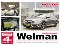 Honda Civic - 1.5i V-TEC TURBO 182 PK EXECUTIVE - AUTOMAAT - NAVIGATIE - LEDER
