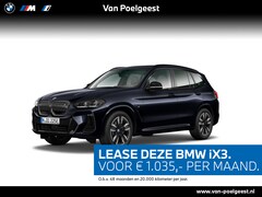 BMW iX3 - Executive M Hoogglans Shadow Line | Elektrisch verwarmde voorstoelen - Lease nu voor € 1.0