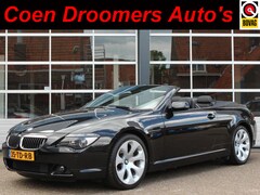 BMW 6-serie Cabrio - 650 Ci Cabriolet S AUTOMAAT High Executive Youngtimer Airco Climate Control, Prof.Navigati