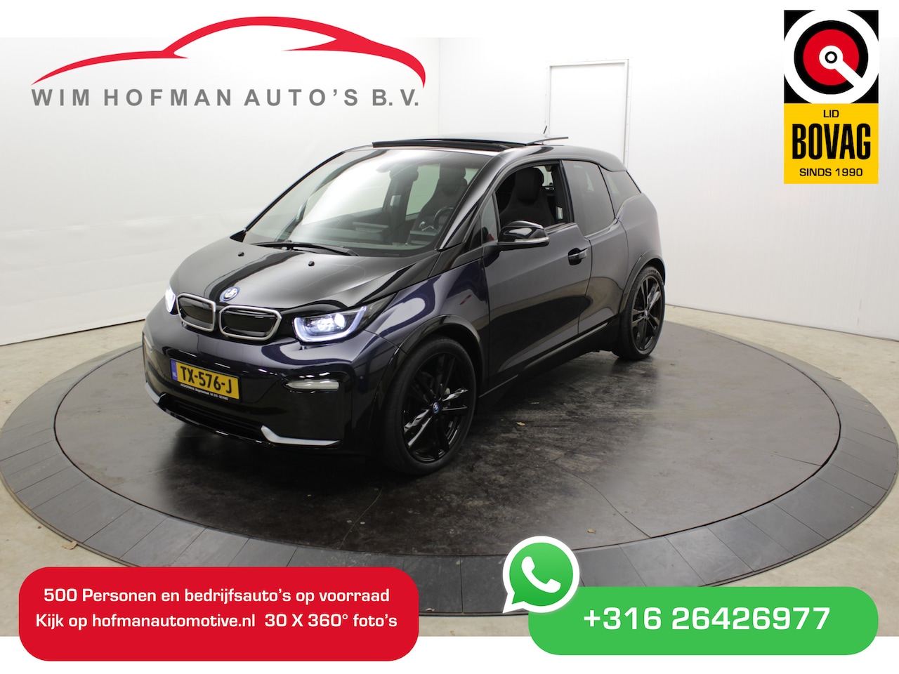 BMW i3 - S iPerformance 94Ah 33 kWh Camera Leer Navi Panodak Carplay - AutoWereld.nl